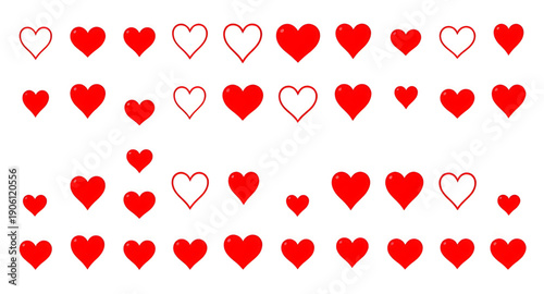 hearts, heart, red, love, romantic, valentine, affection, passion, feeling, emotion, symbol, icon, cute, sweet, tender, relationship, couple, unity, happiness, joy, caring, desire, warmth, beauty, dec