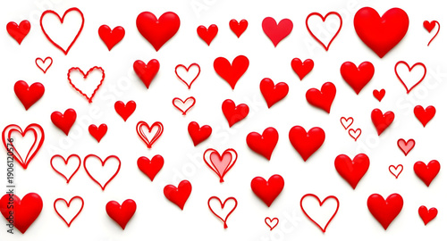 heart, hearts, red, love, romance, valentine, affection, passion, emotion, symbol, icon, cute, sweet, relationship, couple, togetherness, happiness, joy, caring, desire, warmth, beauty, decorative, ba