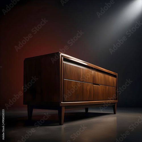 3d render of a modern living room
