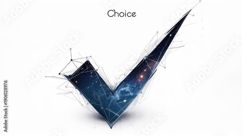 Wallpaper Mural Abstract checkmark design Torontodigital.ca