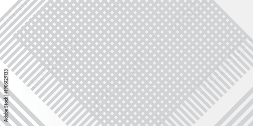Futuristic abstract white background with perpendicular pattern
