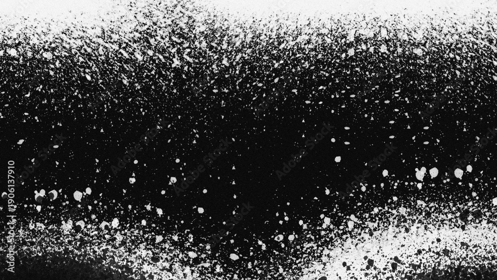 Fototapeta premium White spray paint effect on dark background, grunge background overlay