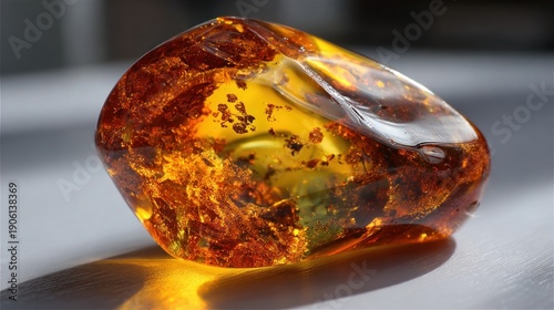 Wallpaper Mural Amber gemstone close-up Torontodigital.ca