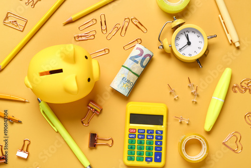 Different school stationery...