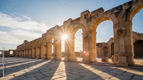 Ancient Roman Ruins - A Journey Through Time and Architecture.
