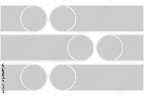 Collage Design Layout with Creative Circle Frame, Use for Branding and Creative Visuals