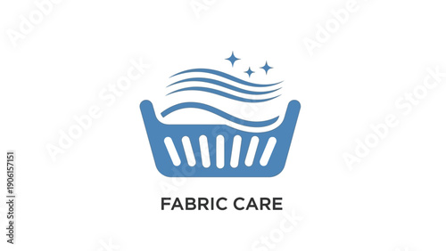 Blue laundry basket with stars.