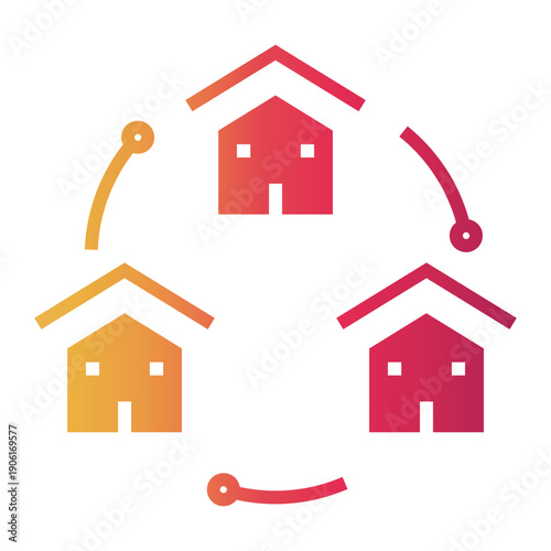 warehouse Gradient icon