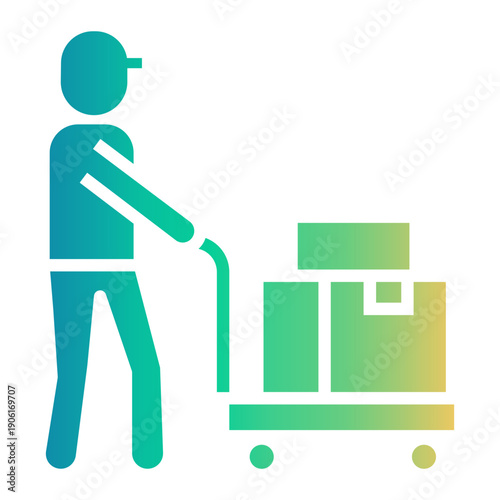 warehouse Gradient icon