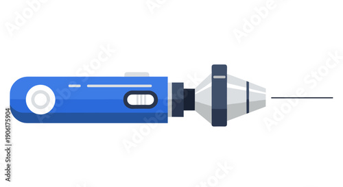 Blue Electric Tattoo Pen Machine Equipment.