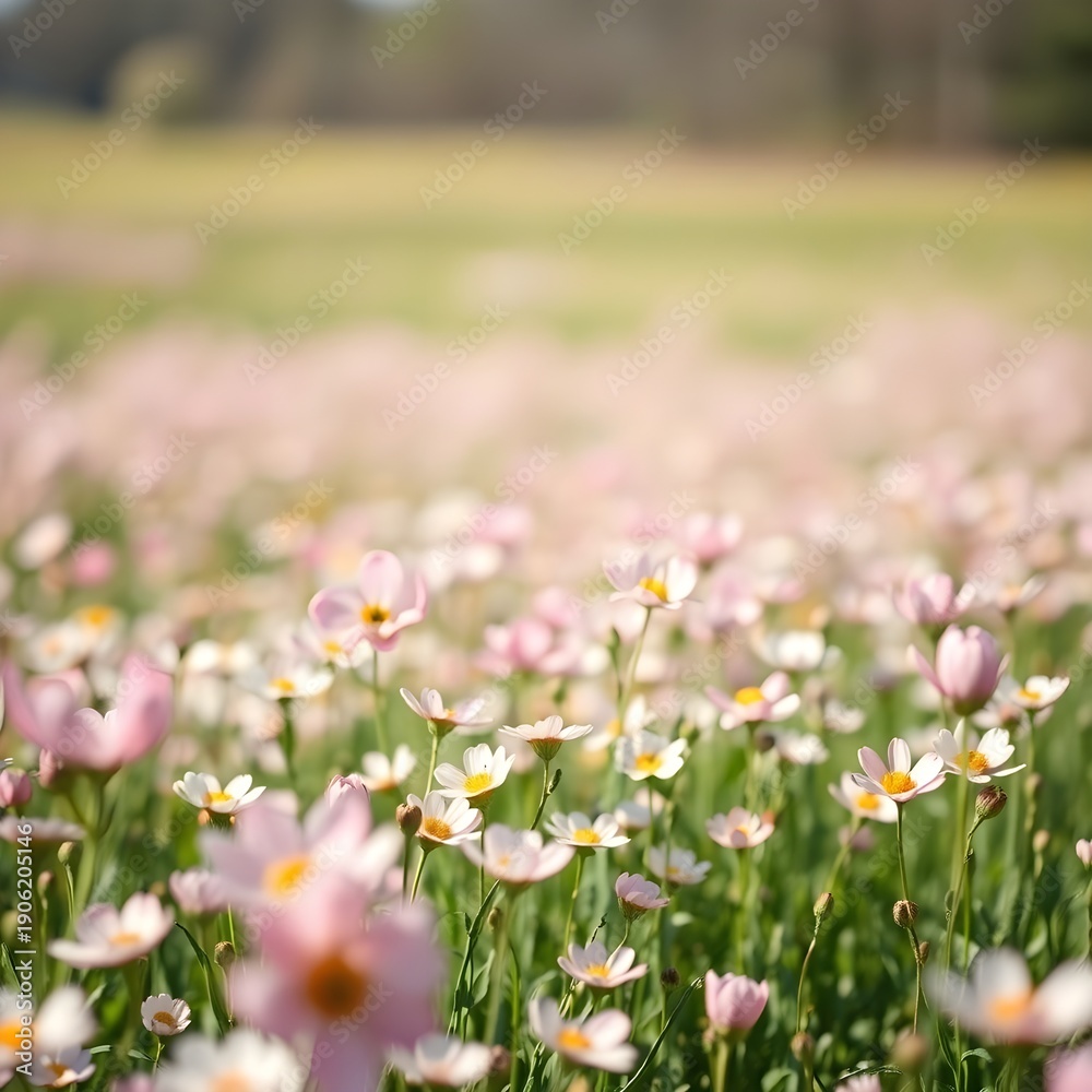 Obraz premium field of flowers