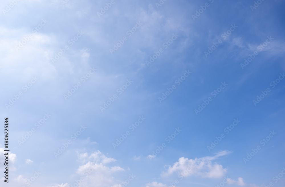 Obraz premium clear blue sky background,clouds with background.