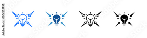 Convergence Multiple Style Icon Set 