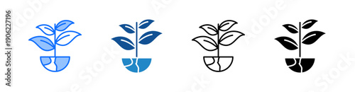 Green Multiple Style Icon Set 