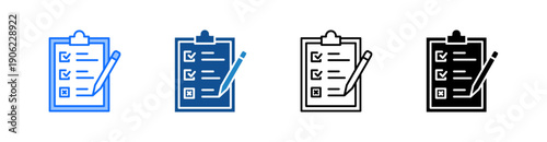 Test Multiple Style Icon Set 