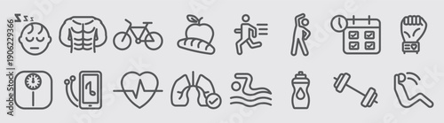 Exercise icon vector illustration