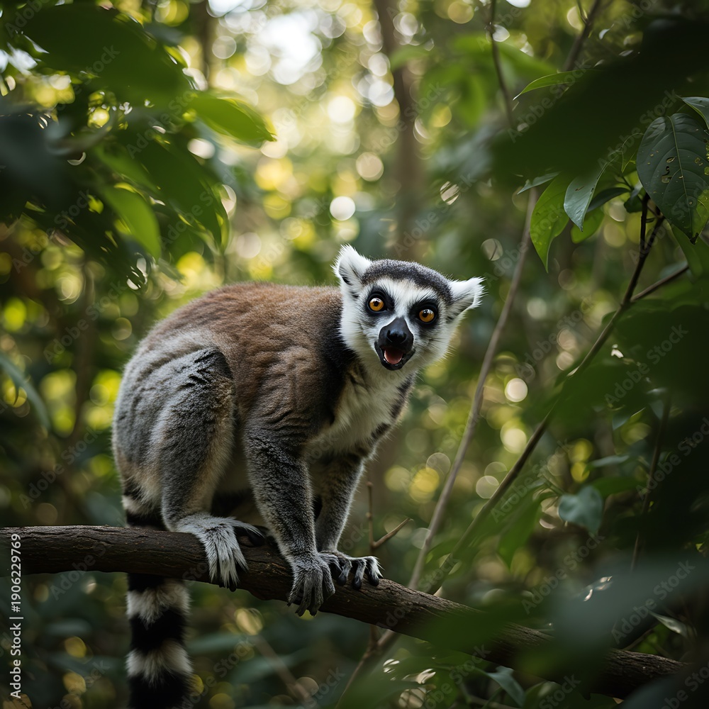 Naklejka premium Emerald Gaze