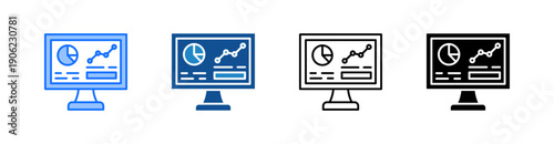Dashboard Multiple Style Icon Set 