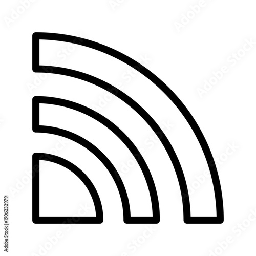 Clean WiFi icon set for wireless connectivity, network devices, and digital interface design