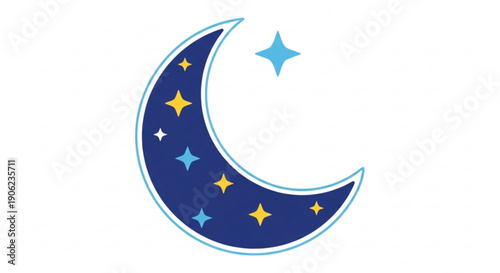 Colorful candy spilling out of a brown paper bag on white background