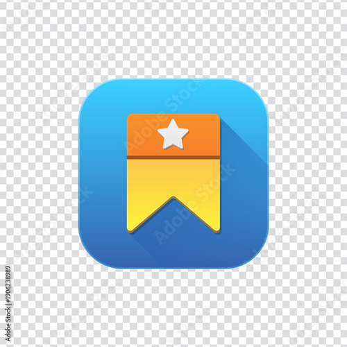 Elegant Tassel Bookmark Icon