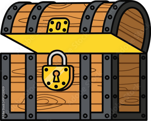 Treasure Chest with Lock