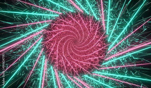 abstract fractal colorful background