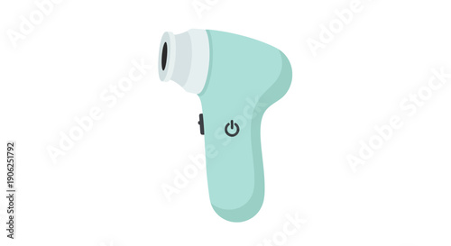 A digital infrared thermometer gun.