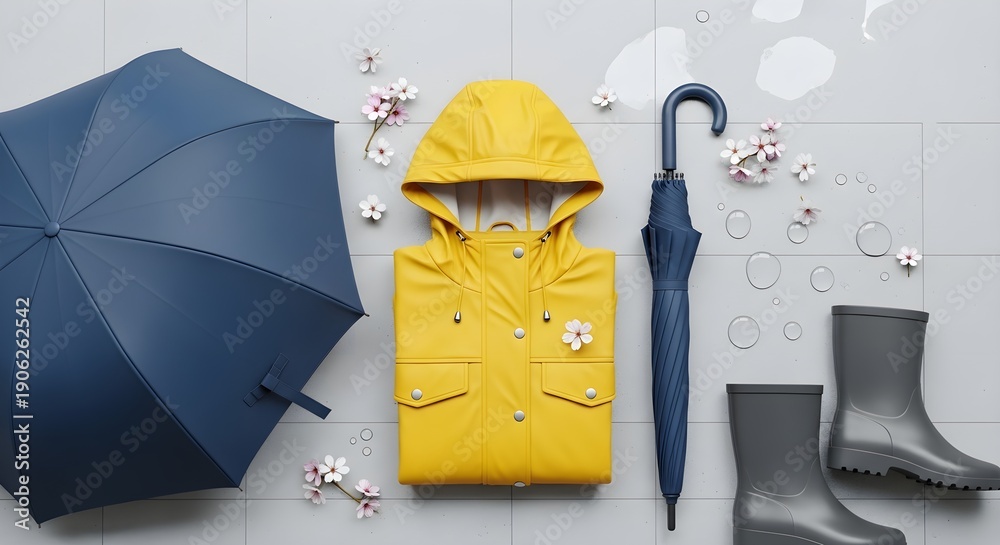 custom made wallpaper toronto digitalRainy day essentials composition