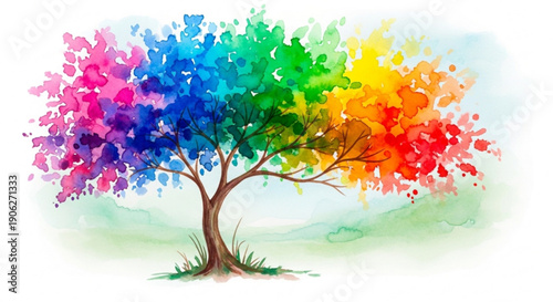 Futuristic cityscape with glowing skyscrapers and digital data visualization at sunset representing technology and innovation