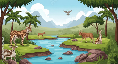 Two hands holding and examining a blue condom package on a light green background