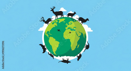 Vibrant orange fish trapped in water droplet underwater with coral reef and school of yellow fish