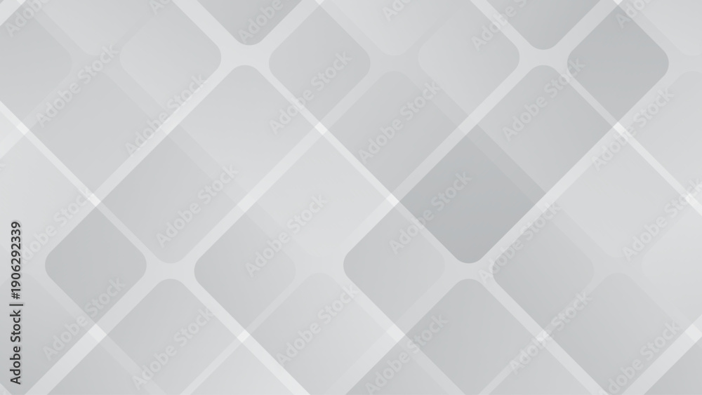 Fototapeta premium ミニマルなグレーの幾何学パターン背景、ベクター素材。 抽象的で落ち着いたビジネス用デザイン