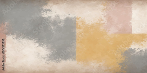 Abstract grunge background blending dark storm clouds and blue mist with a weathered paper texture