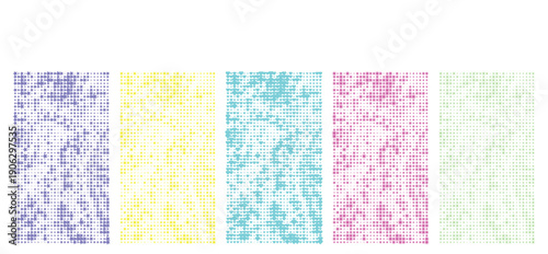 Retro comic book halftone pattern background with vibrant blue and yellow dots, dynamic pop art style for graphic design projects