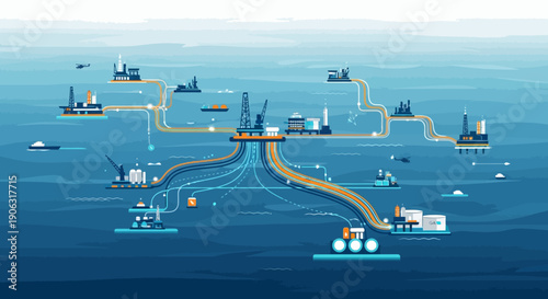 Offshore Oil and Gas Operations Infrastructure