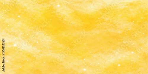 Abstract golden background featuring a macro texture of yellow bubbles and orange grunge patterns with a vintage paper backdrop