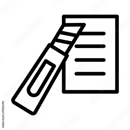 Paper Cutter Vector Icon