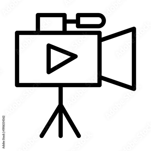 Video Camera Vector Icon