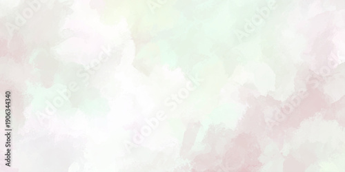 Soft pink watercolor with white texture for template, Abstract watercolor background element for decoration.