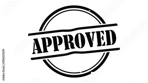 Approved Stamp: A bold and distinct APPROVED stamp conveys instant authorization. This classic design is perfect for conveying approval in any context.