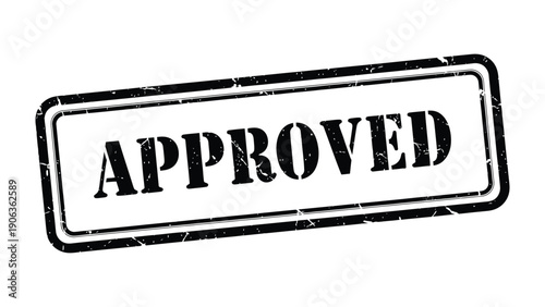 Approved Stamp: The bold APPROVED stamp conveys instant authorization. The stamp symbolizes endorsement and assurance, suggesting reliability and efficacy. 