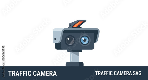 Speed Camera Surveillance Device - Traffic Monitoring Equipment