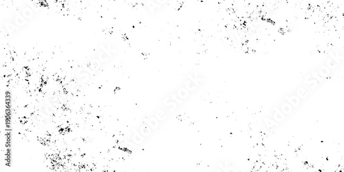 White, black dust overlay distress grungy grain, noise effect paint wall. small particles of debris and dust. crack and scratch dust paint concrete wall. subtle halftone grunge urban texture vector.