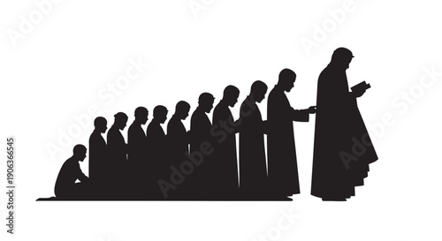 Jesus Christ helping people in need with kindness and compassion