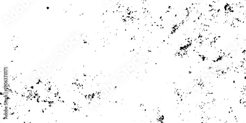 White, black dust overlay distress grungy grain, noise effect paint wall. small particles of debris and dust. crack and scratch dust paint concrete wall. subtle halftone grunge urban texture vector.