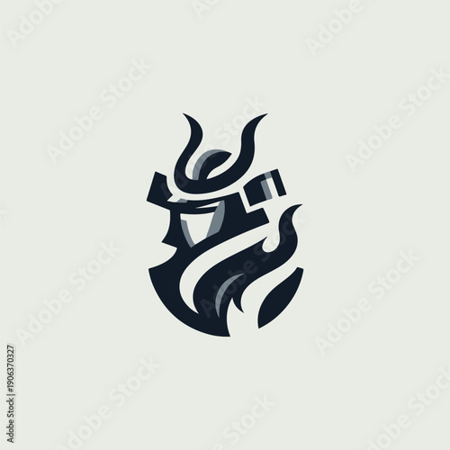 Samurai Burning Logo