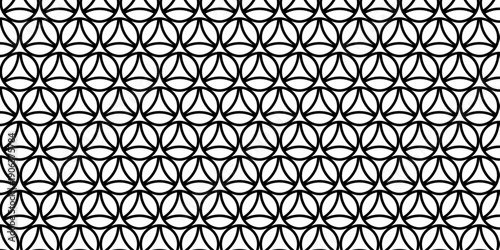 cicle with triangle seamless pattern.ai