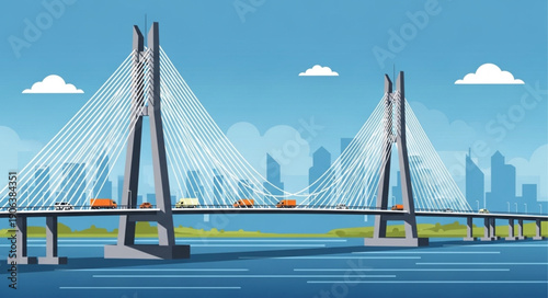 bridge over the river