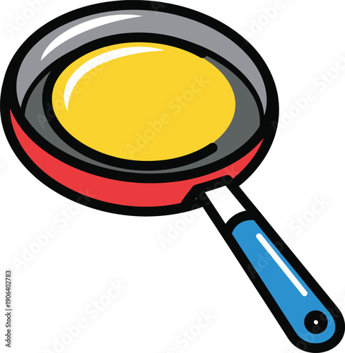 Colorful squiggly lines in various directions on white background